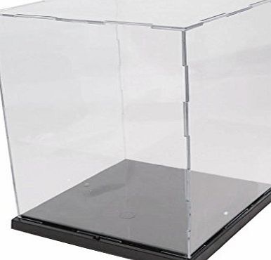 EKIND Acrylic Model Toy Display Case PVC Base