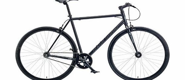 EL CAMINO Claud Butler EL CAMINO Gents Black Urban Fixie Bike Cycle Fixed Gear 56cm Frame 700c Wheels