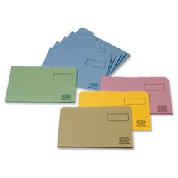 Tabbed Folder 180gsm Foolscap Yellow Ref