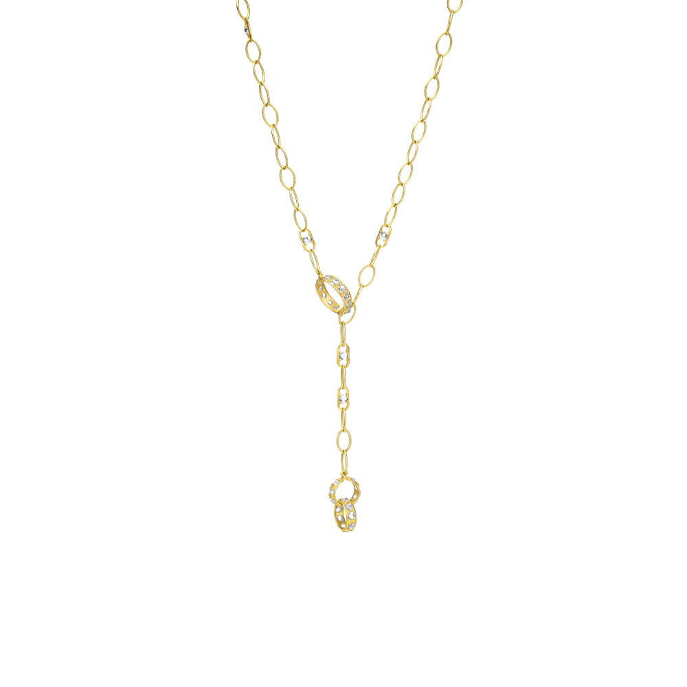 Electra Lariat - Yellow Gold