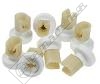 Dishwasher Upper Basket Wheel Kit