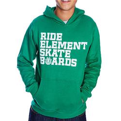 Element Boys Do It Hoody - Green Flash