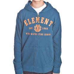 Element Boys Saddle Up Zip Hoody - Moroccan Blue