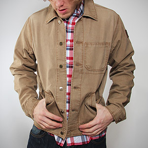 Delaware Canvas jacket - Antic Gold