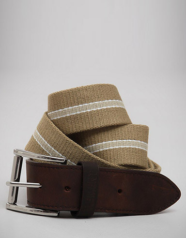 Divism Leather mix belt