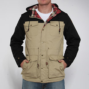 Hemlock Two Tone Jacket - Rock Mint