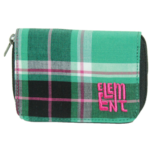 Ladies Element Nello Wallet. Winter Green