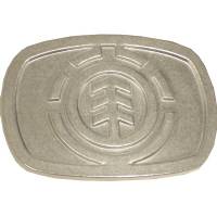 LOGO BELT BUCKLE - SILVER