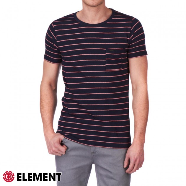 Mens Element Wayne Crew T-Shirt - Total Eclipse