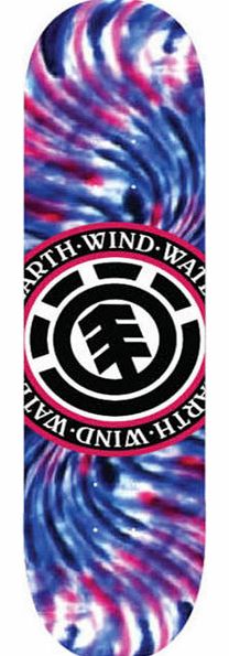 Element Tie Dye Seal Skateboard Deck - 8.375 inch