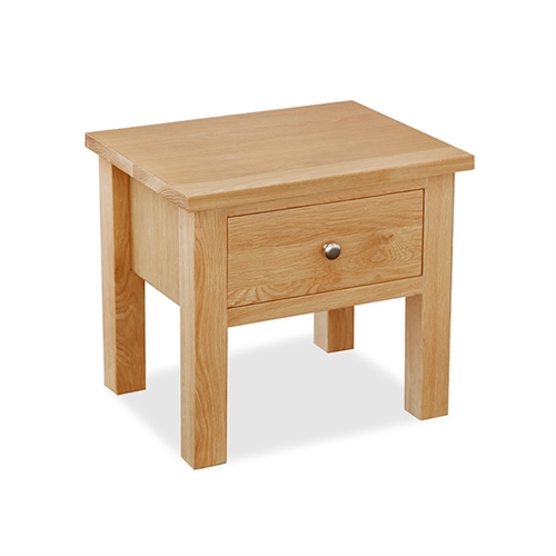 Elements Light Oak Low Bedside Cabinet 518.013