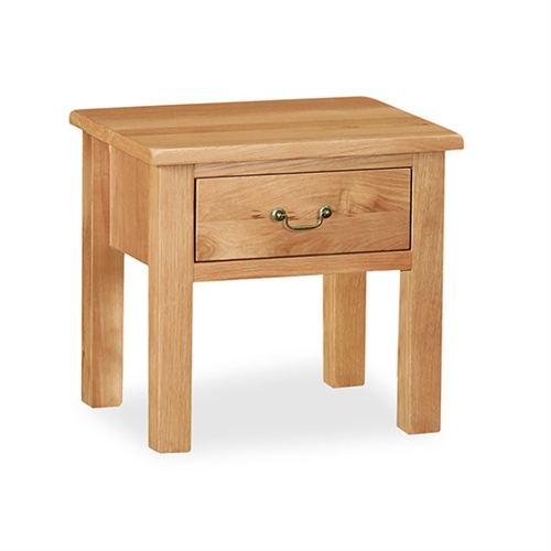 Elements Oak Low Bedside Cabinet 519.013