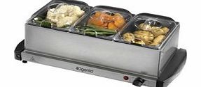 Elgento E322 Three Tray Buffet Set