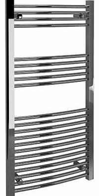 Eliana Bathrooms Curved Towel Radiator 60x120cm - Chrome