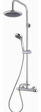 Eliana Thermostatic Bar Mixer Shower with Fixed