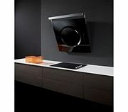 Elica IO_GME_BLK iO Angled 80cm Chimney Hood in