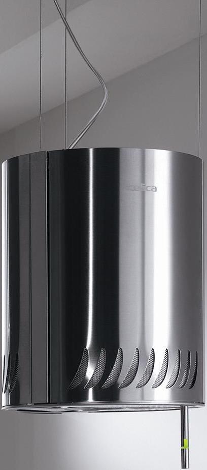 Elica NAKED 25cm Island Hood in Stainless Steel