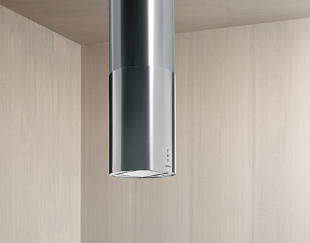 Elica TUBE ISLAND 43cm Island Hood in Stainless