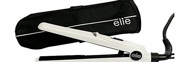 Elie Travel Hair Straightener - Urban Queen White