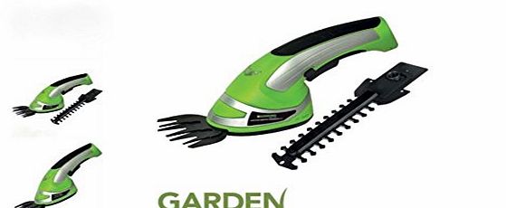 Elizabeth Arden Cordless Grass Shear amp; Trimmer 2-IN-1grass cutter amp; hedge trimmer