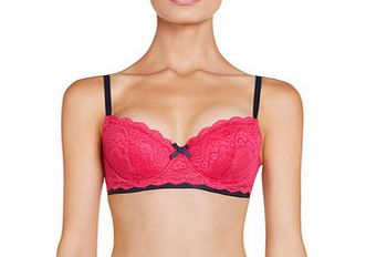 Elle Macpherson Cloud Swing Persian red contour bra