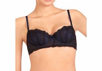 Elle Macpherson Dentelle black and navy contour bra