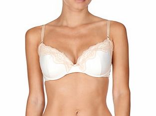 Elle Macpherson Fly Butterfly retro cream bra