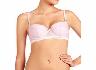 Elle Macpherson Safari Style pink balconette bra