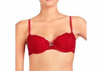 Elle Macpherson Wind Chime red lace underwire bra