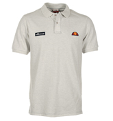 Perugia 59 White Marl Polo Shirt