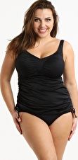 Elomi, 1295[^]178886 Isis Ruched Tankini - Black