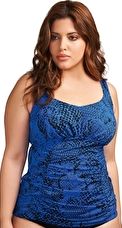 Elomi, 1295[^]229079 Swanee Gathered Tankini - Ultramarine