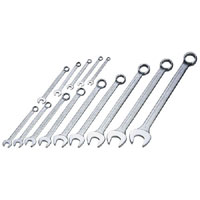 14 Piece Long Metric Combination Spanner Set