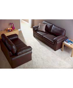 Large And Regular Sofas Chocolate