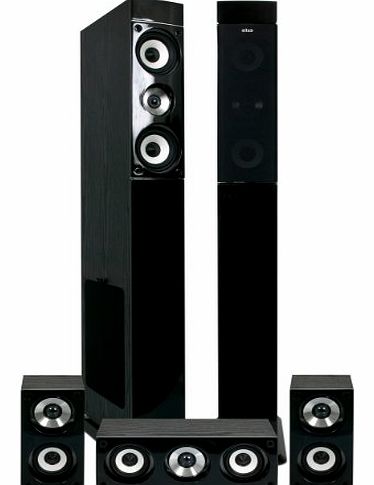 ELT-COP5/BK Copenhagen Home Cinema 5.0 Speaker Package - Black