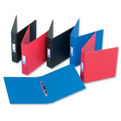 A5 25mm 2 Ring Binder Blue (Pack 10)