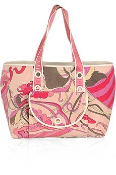 Towelling Print Tote