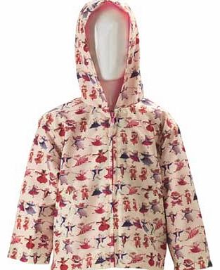 Girls Dancing Mice Raincoat -