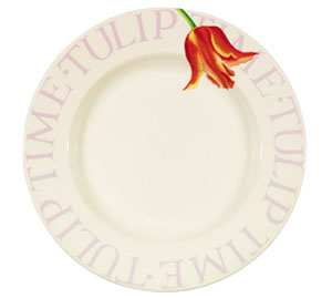 EMMA BRIDGEWATER Tulip Ten and a Half Inch Plate