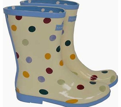 Womens Short Spot Wellies -