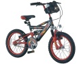 turbo 16ins boys junior full suspension bike