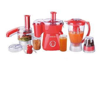 Cook - 7 in 1 Multi Food Processor in Red