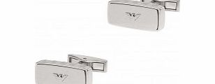 Emporio Armani Mens Stainless Steel Cufflinks