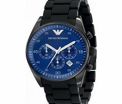 Emporio Armani Mens Tazio Sportivo Blue Black