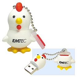 Chicken USB Flash Drive - 4GB