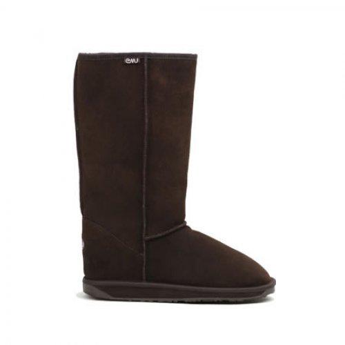 Ladies Emu Stinger Hi Sheepskin Boot Chocolate