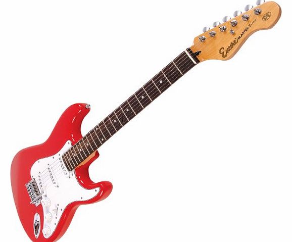 Encore EBP-E6RED Elec. Guitar Outfit - Red