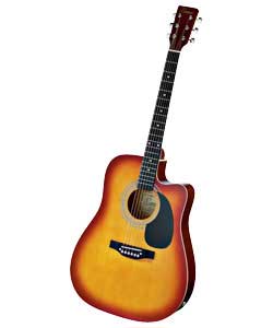 Encore Electro Acoustic Guitar - Sunburst