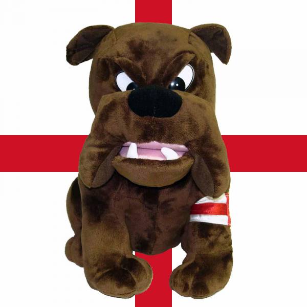 Singing Bulldog Soft Toy