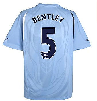 Puma 2010-11 Tottenham Puma Away Shirt (Bentley 5)